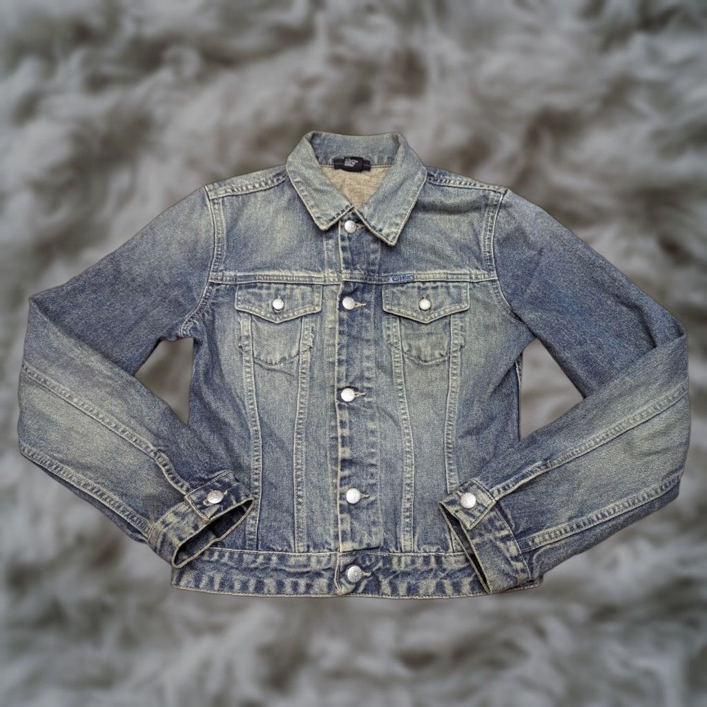 Diesel Diesel Jacket Denim Size M Distressed Dark Wash Pockets Womens Casual Regular Color Blue Denim Jacket Womens Pocket Distressed 90s Inspired Size M / US 6-8 / IT 42-44 - 1 Thumbnail