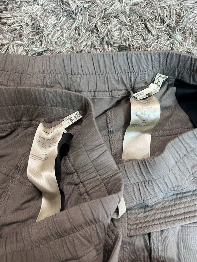 Rick Owens Rick owens size m Grey double-loop multi-pocket slacks pan Size US 30 / EU 46 - 4 Thumbnail