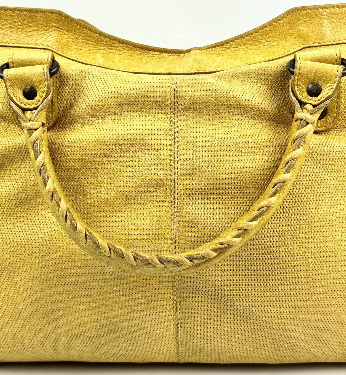 Balenciaga Balenciaga - Ghesquière - 2000’s - Lemon - Peforated - City Size ONE SIZE - 15 Thumbnail