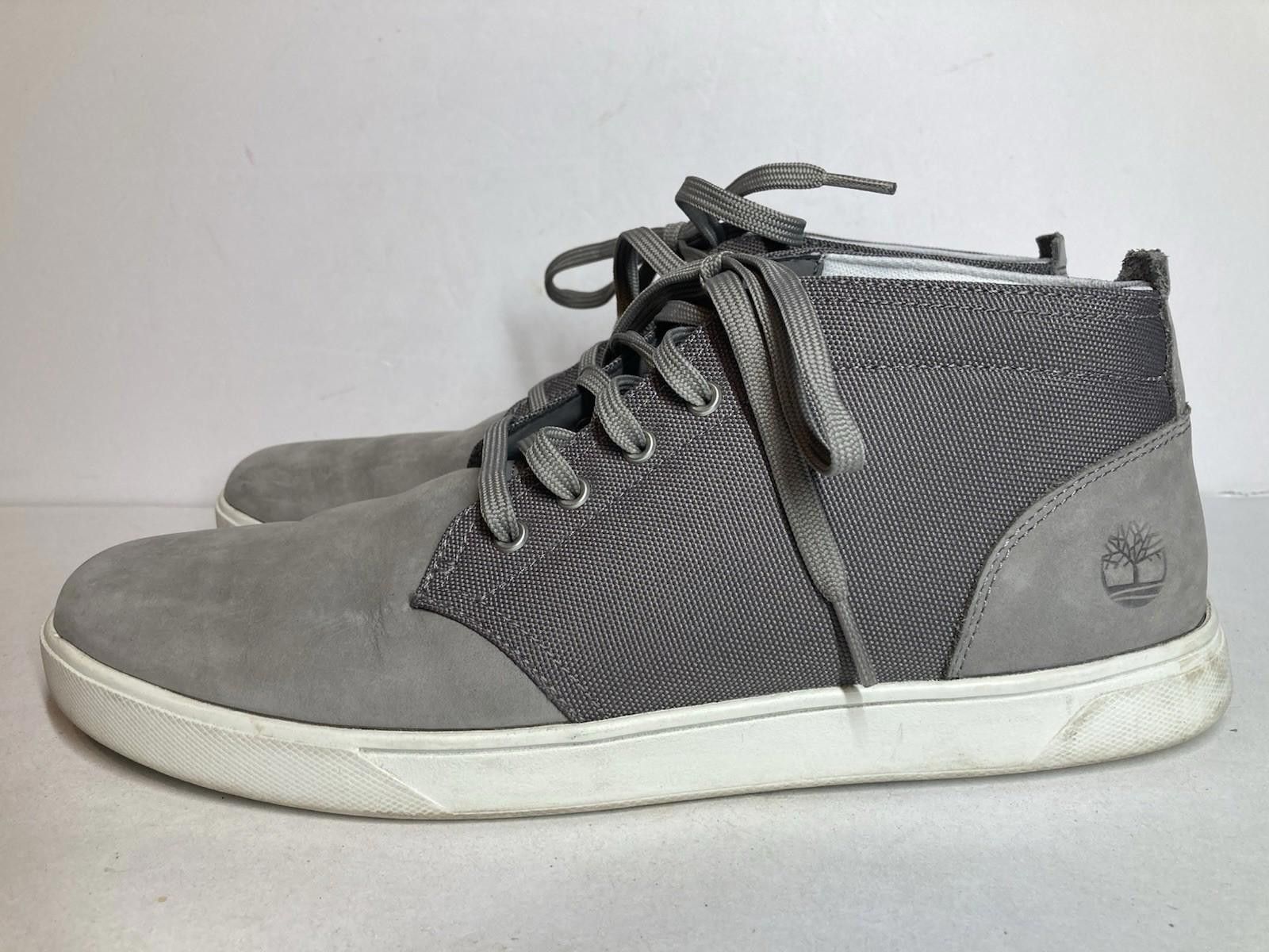 Timberland Men’s Size 10.5 Timberland Gray Davis Square Fabric Leather Size US 10.5 / EU 43-44 - 2 Thumbnail