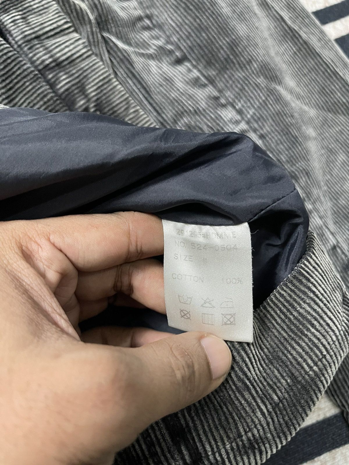 291295=Homme 2000s 291295 HOMME DOUBLE BREAST CORDUROY JACKET Size US M / EU 48-50 / 2 - 11 Thumbnail