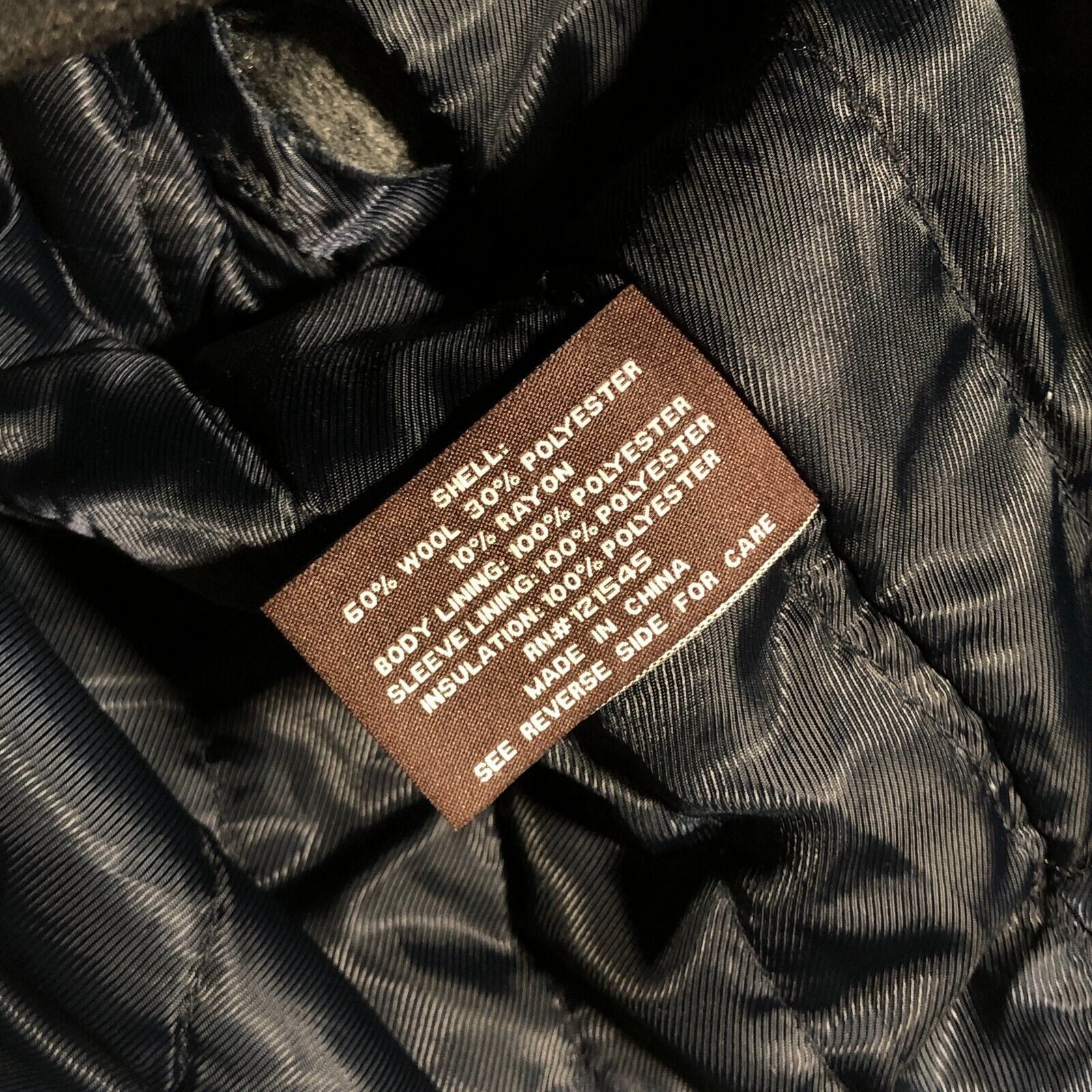 Michael Kors Michael Kors Wool Quilted Inside Full Zip Jacket Black Size US M / EU 48-50 / 2 - 3 Thumbnail
