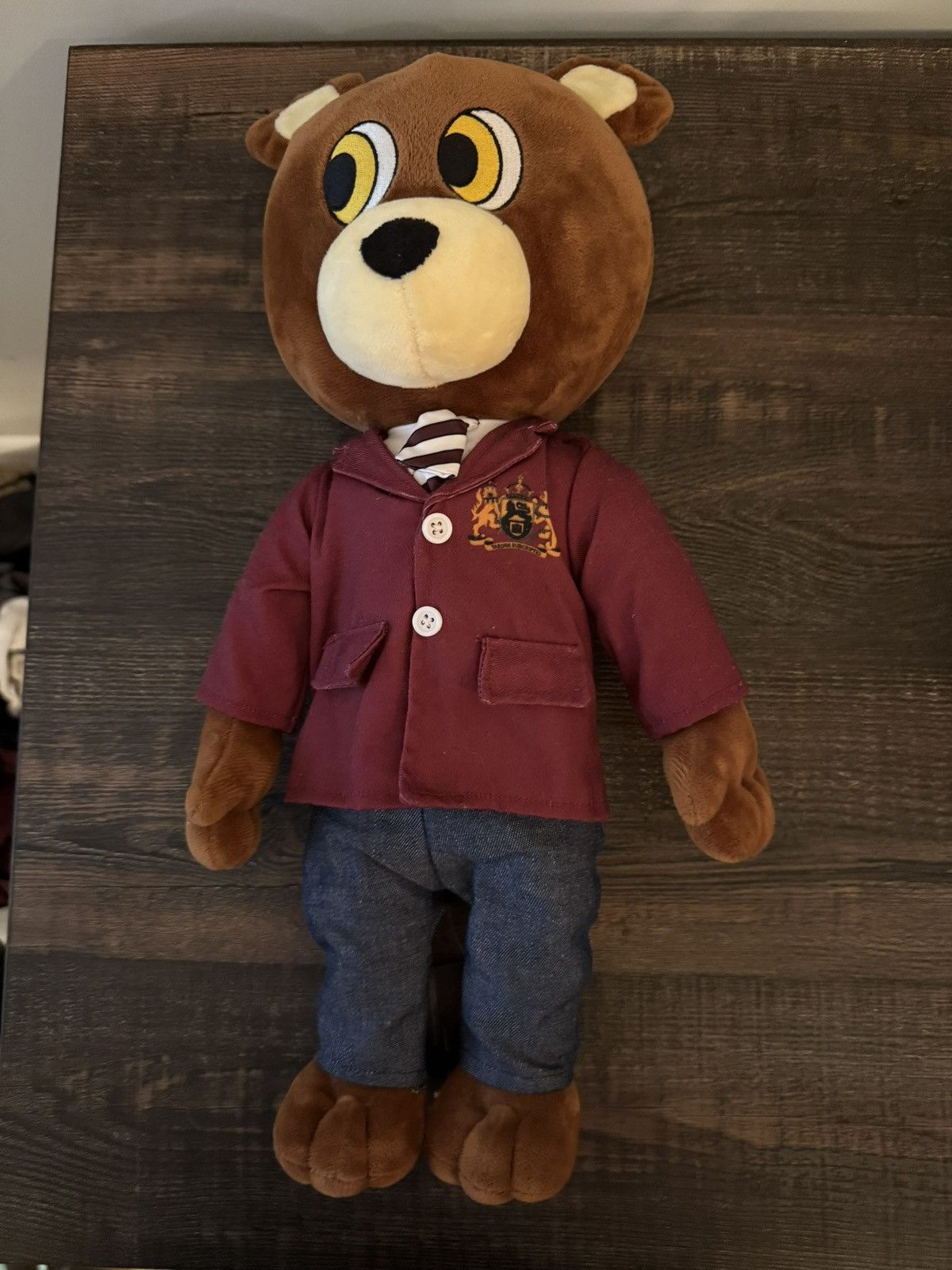 Kanye West Late Registration Bear Plush Gredee Arts
