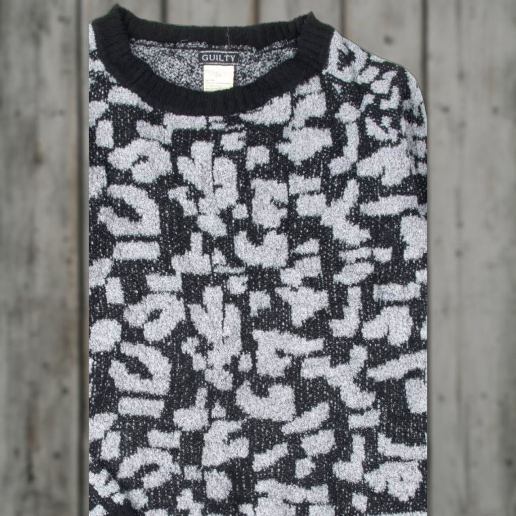 Vintage VINTAGE 80s Guilty Sweater X-Large Polyester/Acrylic Mens? Girls? Size XL / US 12-14 / IT 48-50 - 1 Thumbnail