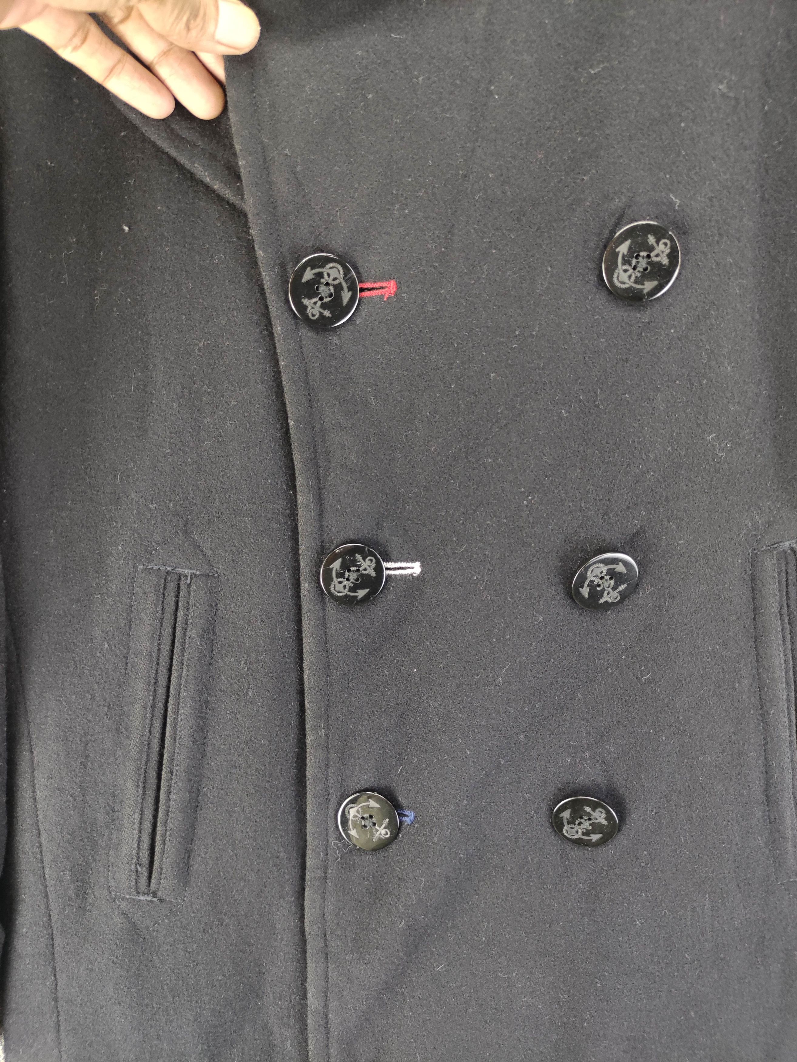 Beams Plus Vintage Beams Light Double Breasted Wool Jacket Size US M / EU 48-50 / 2 - 2 Thumbnail
