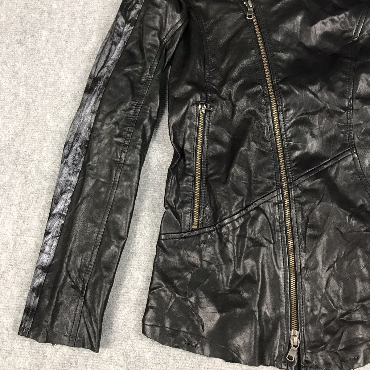 14th Addiction 14th addiction Leather Black Jacket Size US XS / EU 42 / 0 - 4 Thumbnail