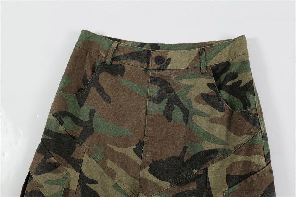 Designer × Japanese Brand × Vintage utility punk grunge bootcut flared pleased cargo pants Size US 30 / EU 46 - 5 Thumbnail