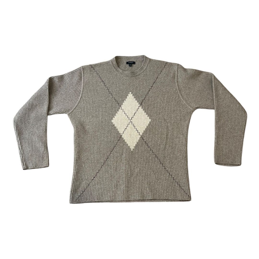 Burberry Burberry London Wool Knit Sweater Medium Size US M / EU 48-50 / 2 - 1 Thumbnail