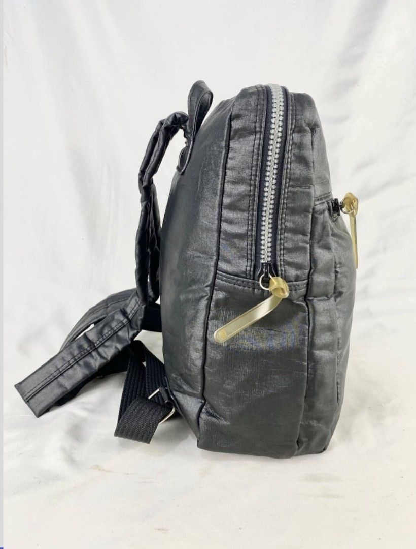 Jean Paul Gaultier Vintage Jean Paul Gaultier Leather Backpack Big Logo Size ONE SIZE - 2 Thumbnail