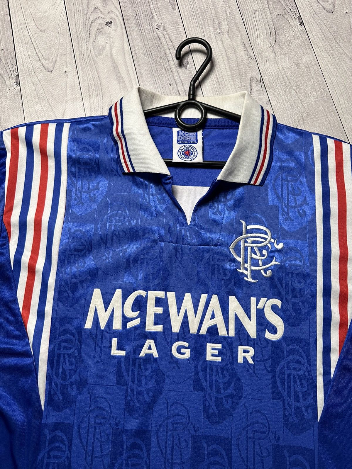Vintage Vintage retro Rangers soccer jersey size L Size US L / EU 52-54 / 3 - 4 Thumbnail