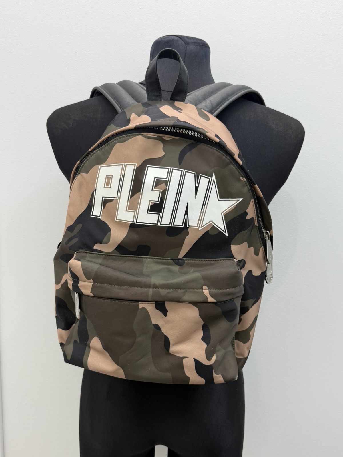 Philipp Plein Philipp Plein Star Logo Camo Backpack Bag Size ONE SIZE - 1 Thumbnail