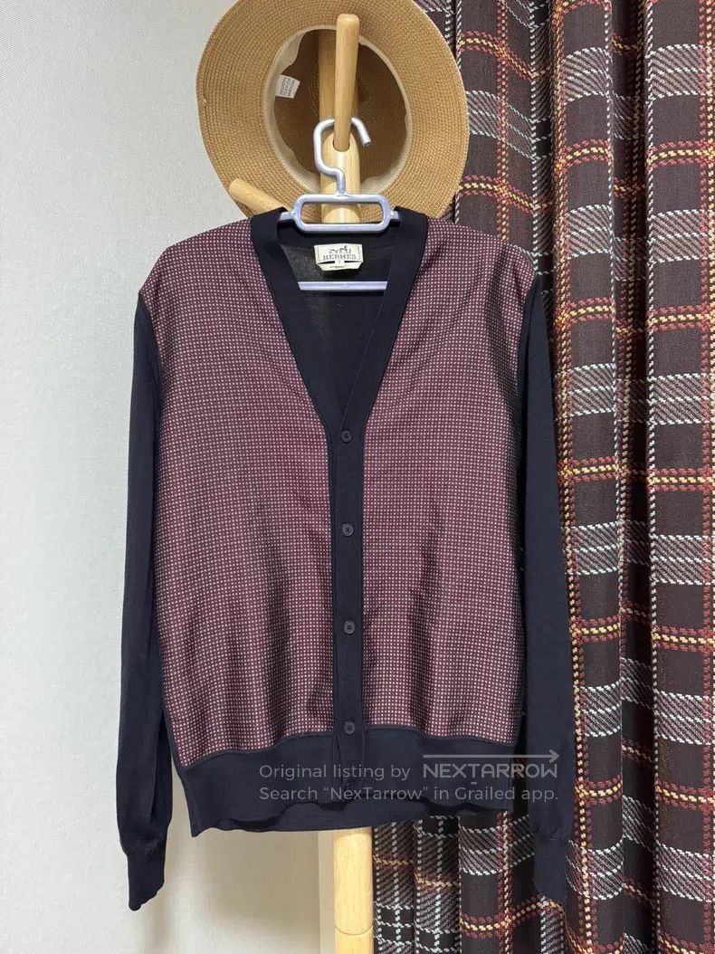 Hermes Hermes Cashmere Cardigan, 80% Cashmere + 20% Mulberry Silk Size US S / EU 44-46 / 1 - 1 Thumbnail