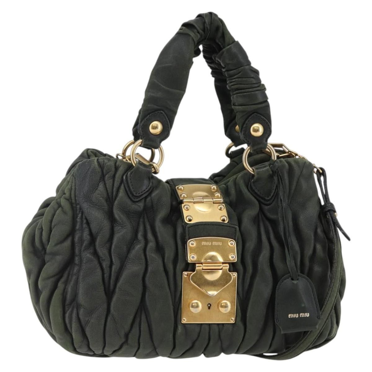Miu Miu Miu Miu Coffer Convertible Satchel Matelasse Leather Size ONE SIZE - 1 Thumbnail