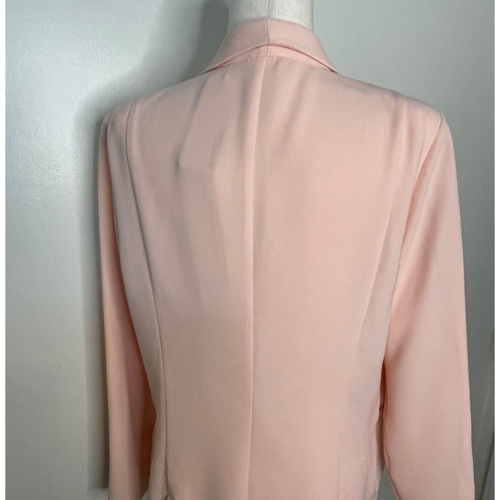 Other JUSTFAB Women's XL Blazer Jacket Open Front Blush PINK Size XL / US 12-14 / IT 48-50 - 8 Thumbnail