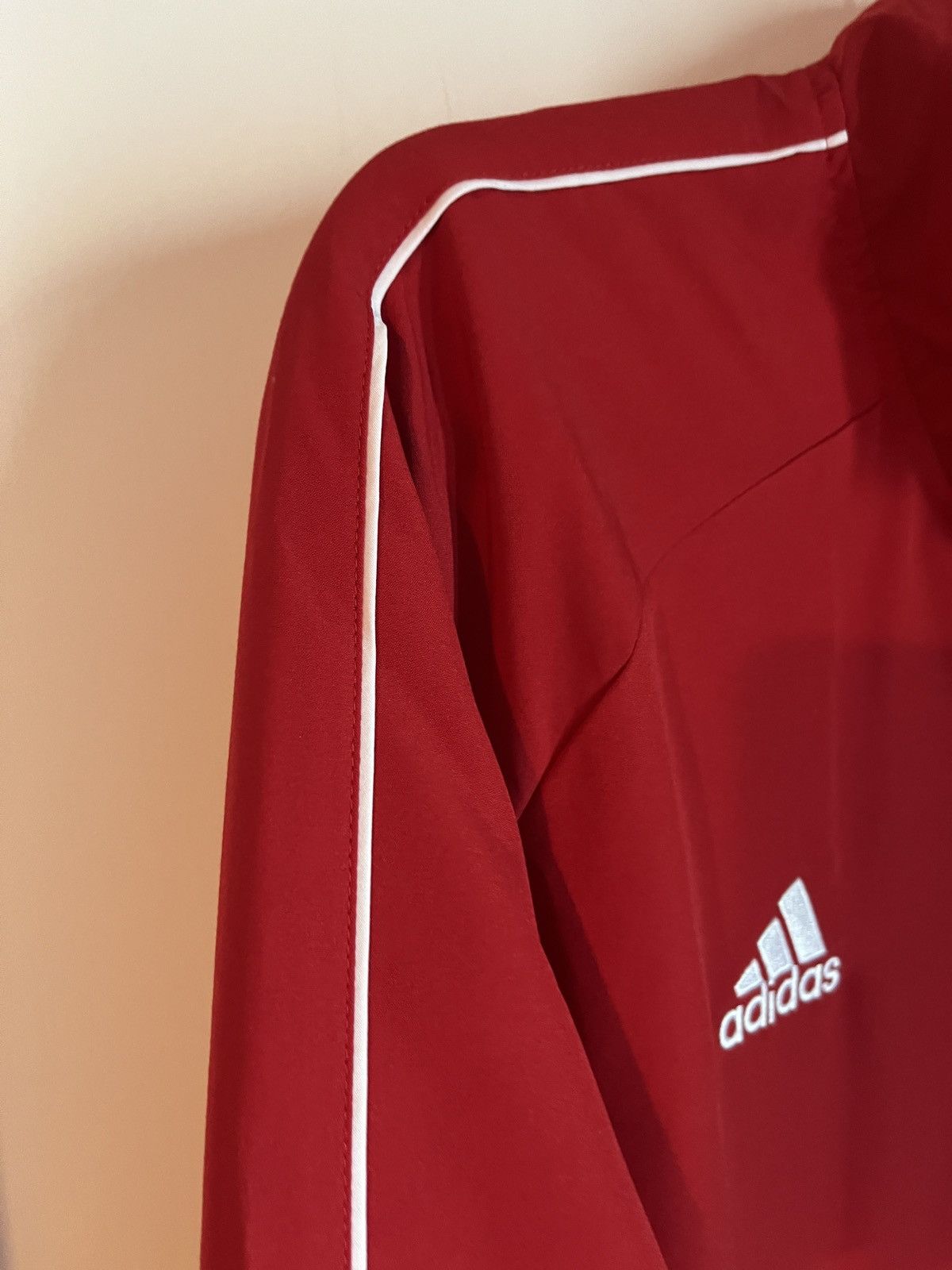 Adidas NWT adidas Core 18 CV3686 Men's Red Track Jacket XL Size US XL / EU 56 / 4 - 2 Thumbnail