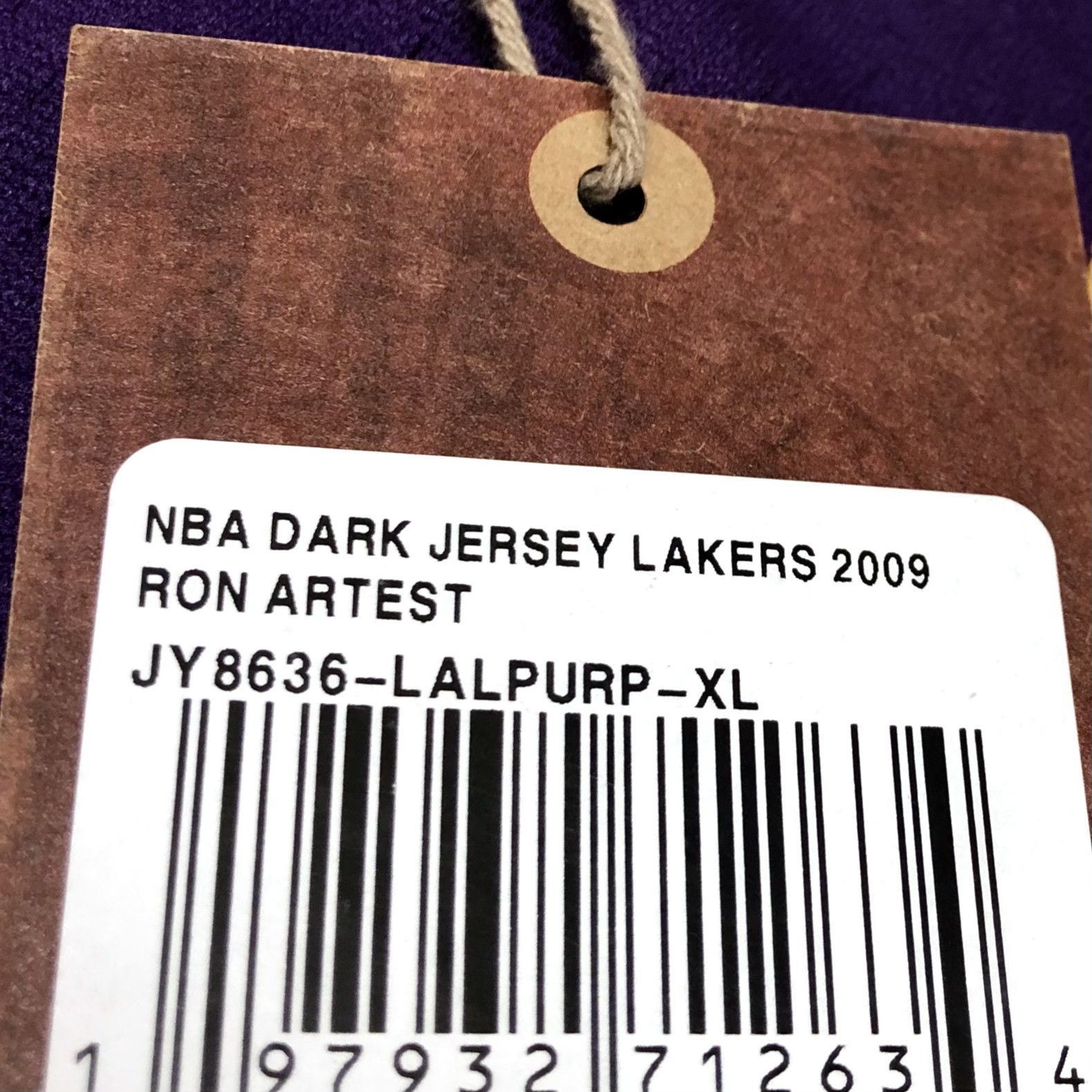 Mitchell & Ness Ron Artest LA Lakers Mitchell Ness Jersey XL Size US XL / EU 56 / 4 - 10 Thumbnail