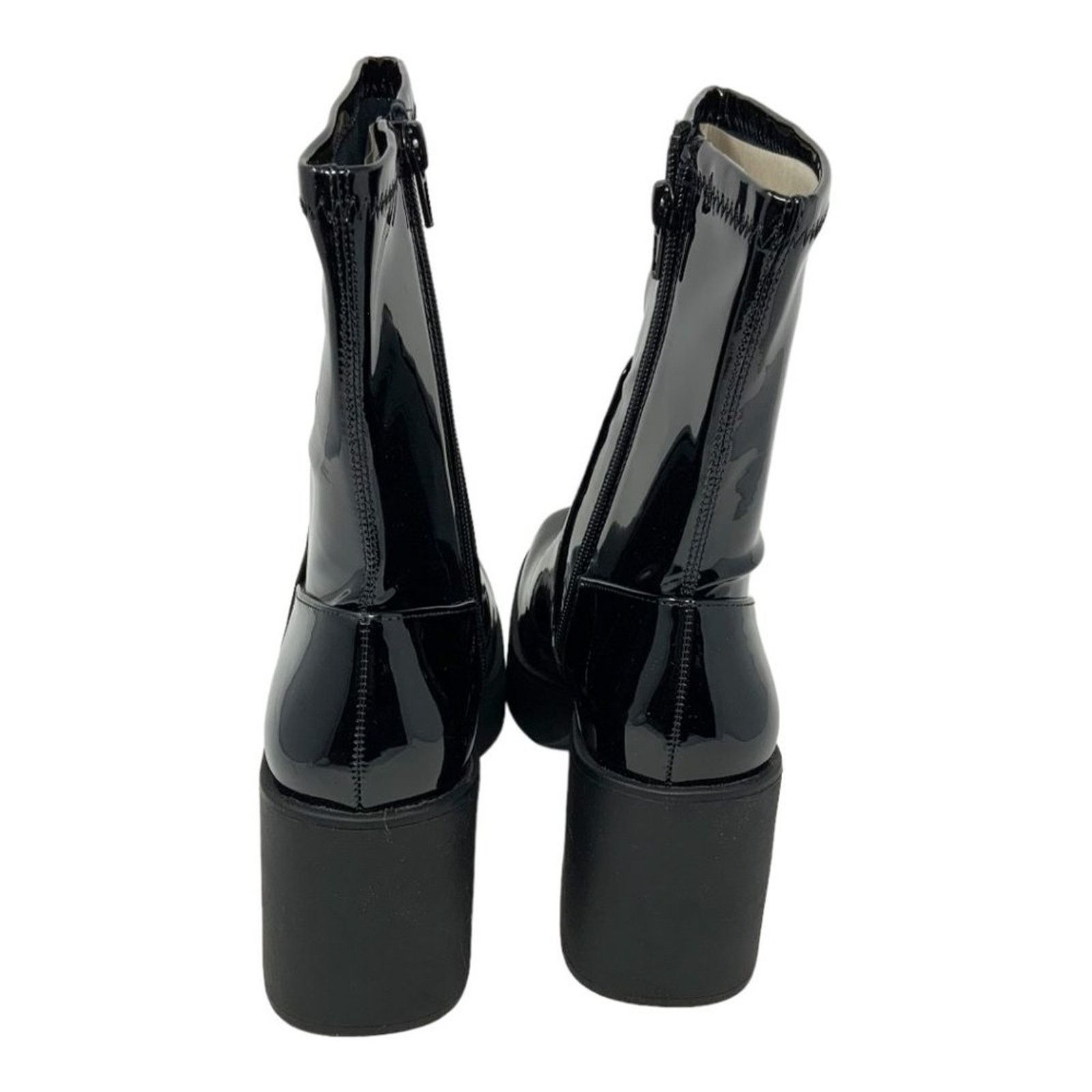 Aldo Aldo Upstep Black Platform Boot Size 8.5 NWT $130 MSRP Size US 8.5 / IT 38.5 - 5 Thumbnail
