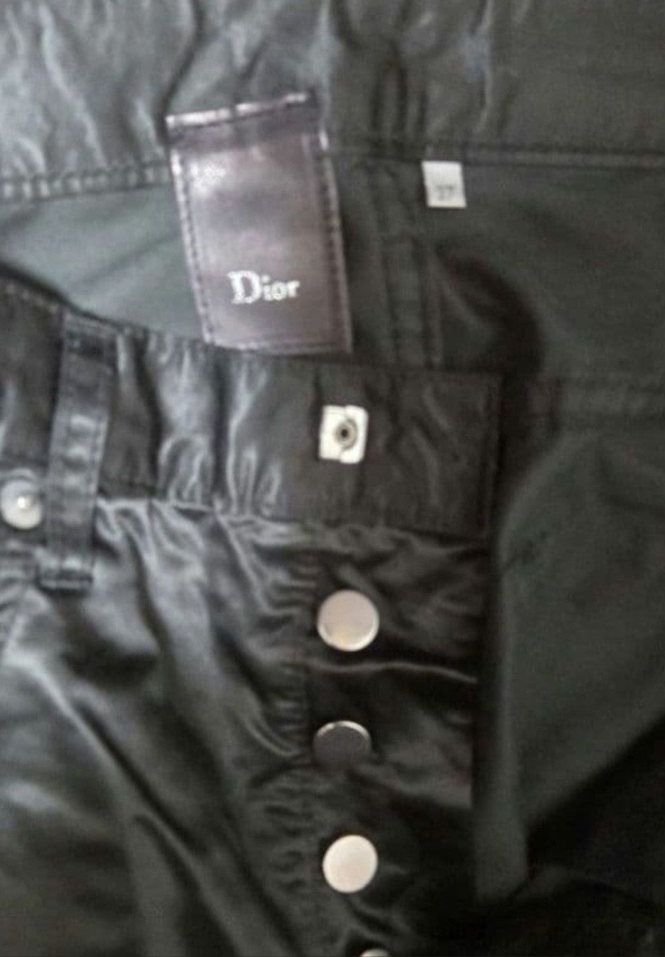 Dior NWT Archive AW06 Dior Homme Hedi-era Cotton Rayon Denim 27 Size US 27 - 7 Thumbnail