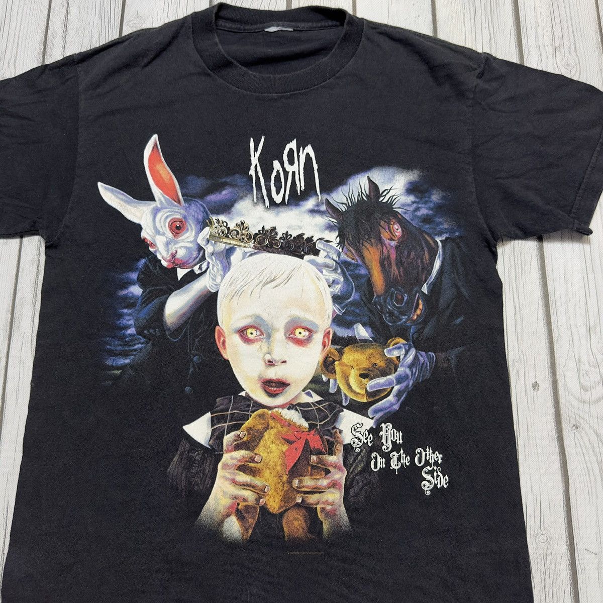 Band Tees × Giant × Vintage Vintage Korn tee Size US M / EU 48-50 / 2 - 3 Thumbnail