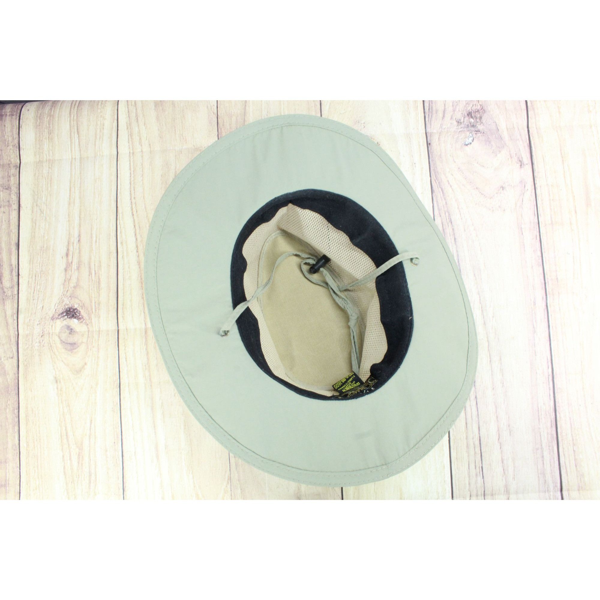 Other Dorfman Pacific Mesh Khaki Wide Brim Safari Hat Size ONE SIZE - 6 Thumbnail
