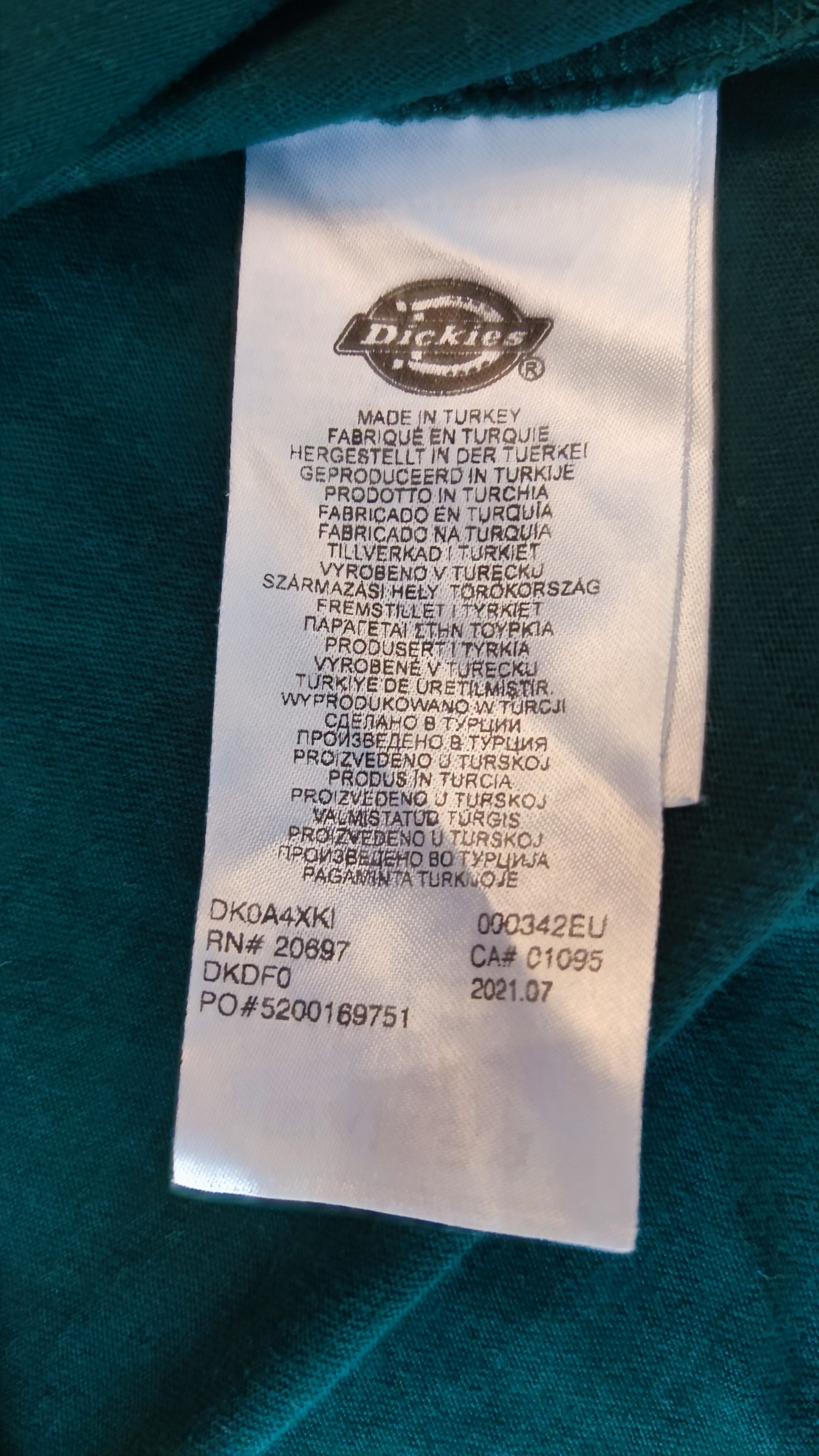 Dickies Dickies logo t-shirt Size US M / EU 48-50 / 2 - 5 Thumbnail