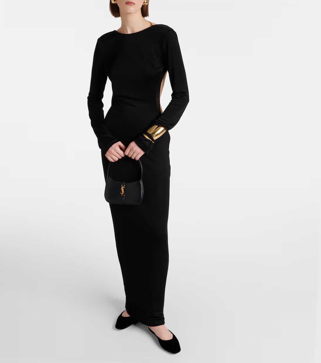 Saint Laurent Paris o1bcso1str1124 Lido 05 Sa Vell Master in Nero Size US 6.5 / IT 36.5 - 4 Thumbnail