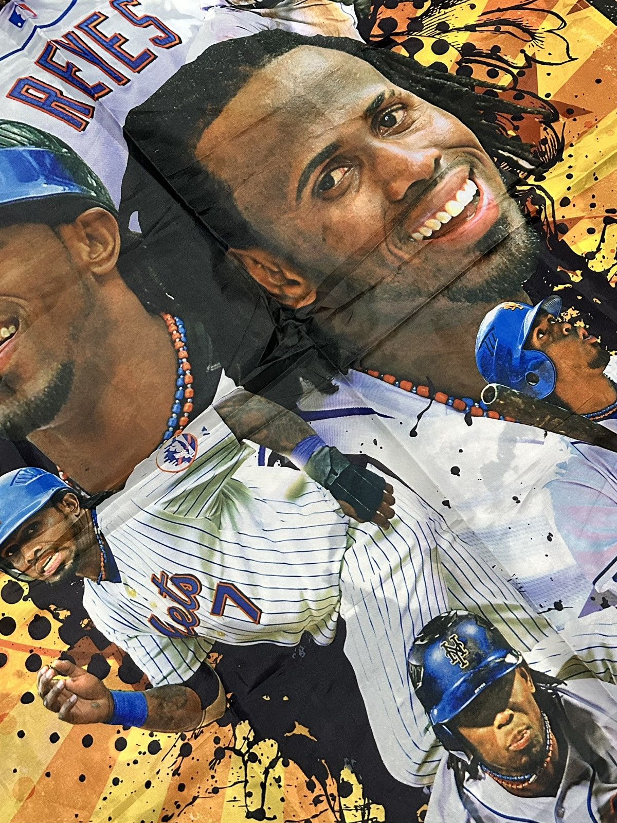 Budweiser Budweiser Mets Jose Reyes Tapestry Size ONE SIZE - 4 Thumbnail