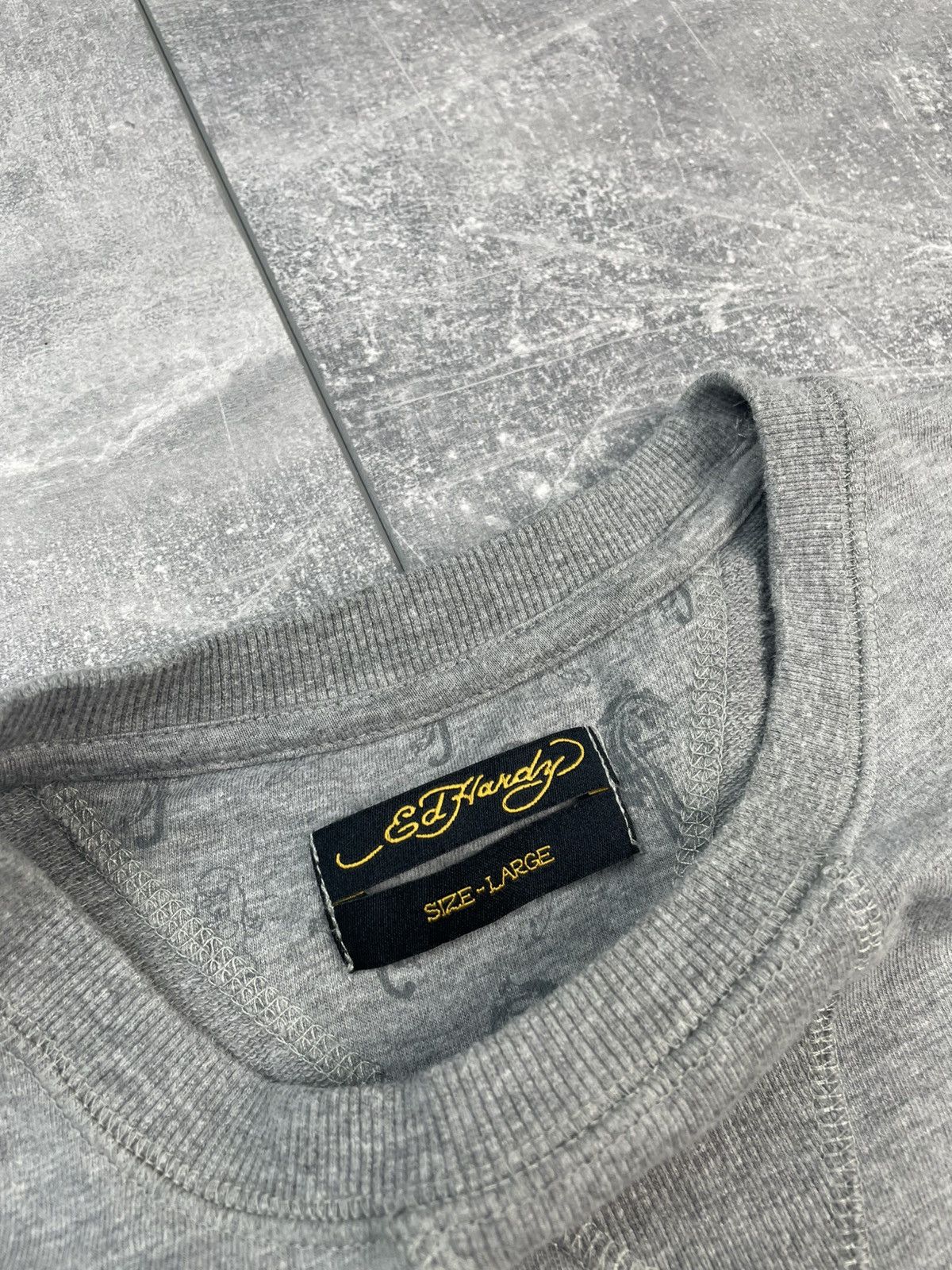 Ed Hardy Ed Hardy Sweatshirt Big Logo Size US L / EU 52-54 / 3 - 6 Thumbnail