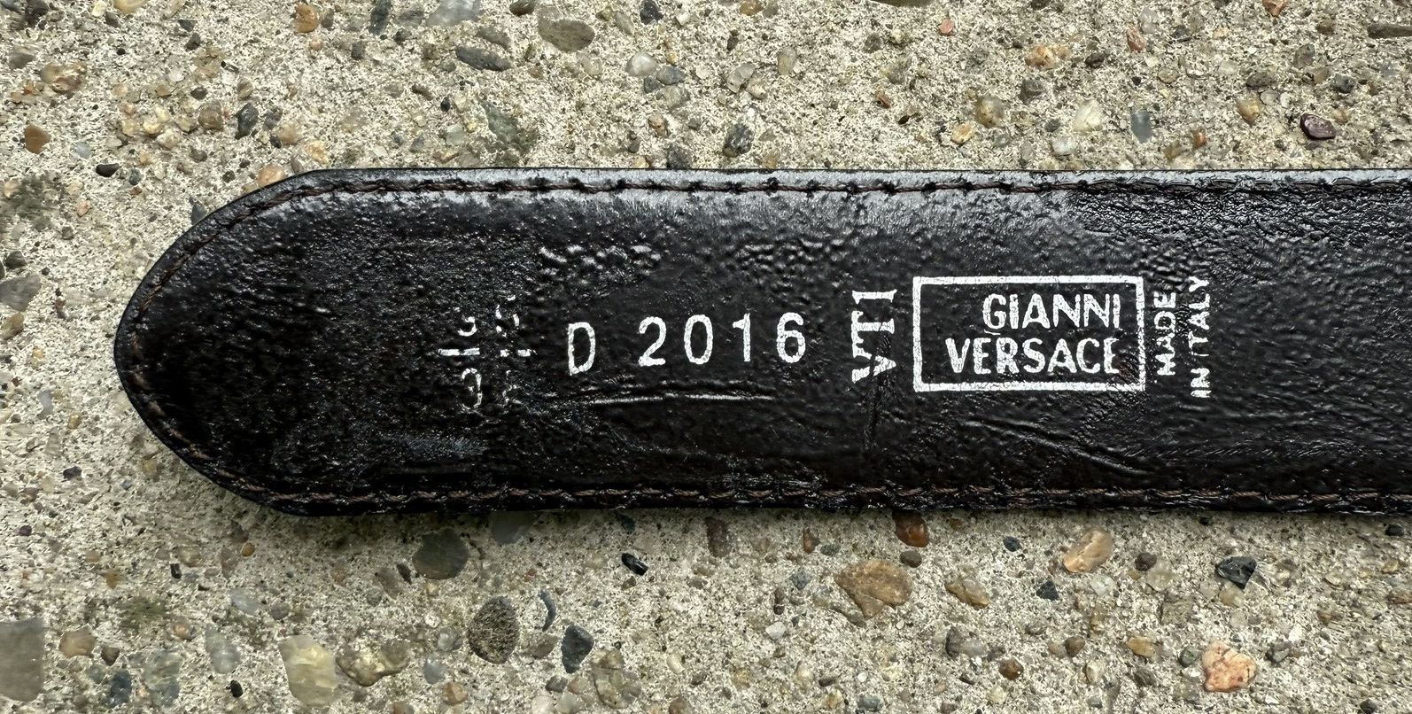 Versace Vintage 💥Gianni Versace💥 (1990’s) Unisex Dress Belt Size ONE SIZE - 5 Thumbnail