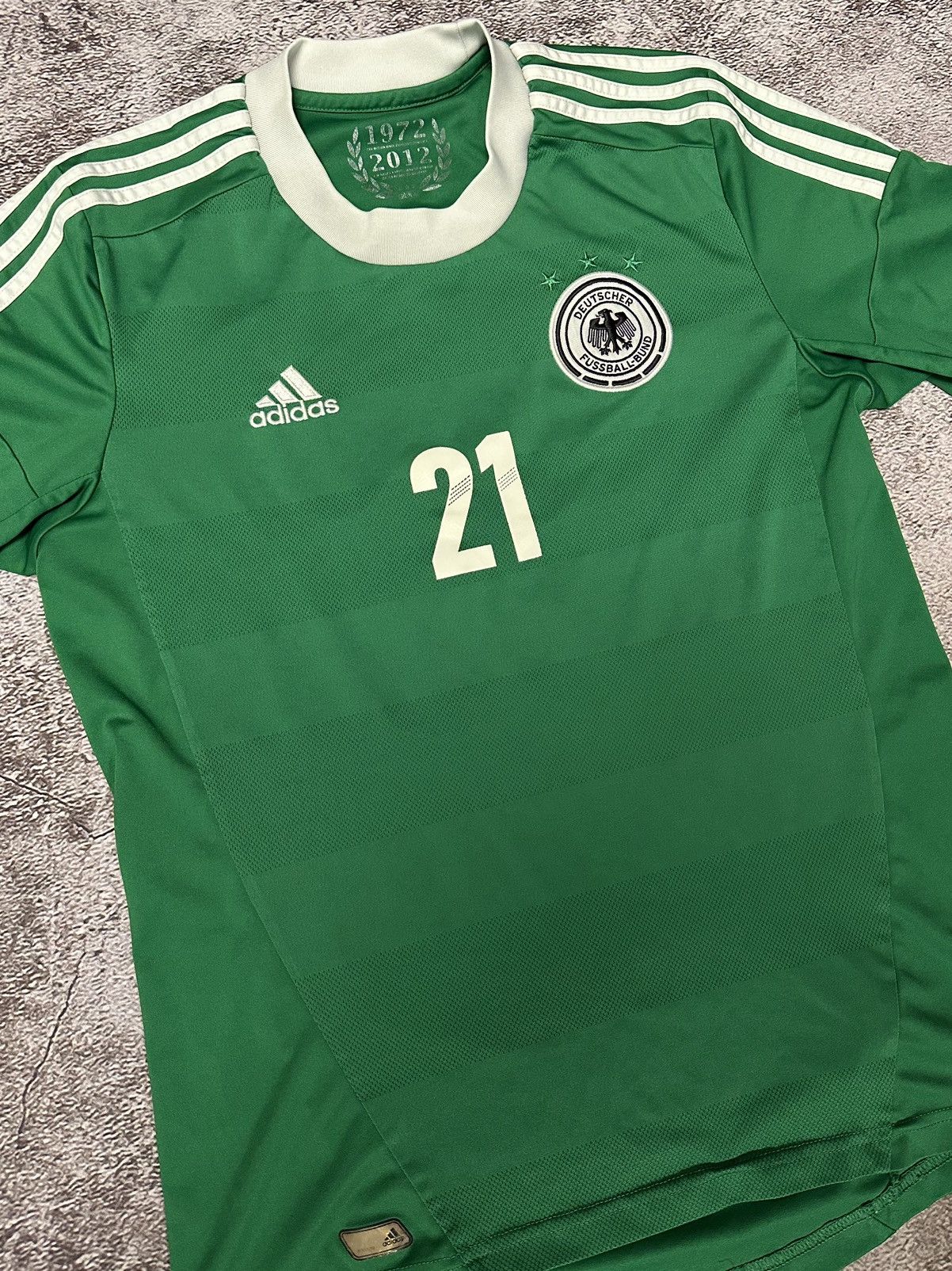 Adidas ADIDAS 2012-13 GERMANY REUS SHIRT GREEN JERSEY M Size US L / EU 52-54 / 3 - 2 Thumbnail