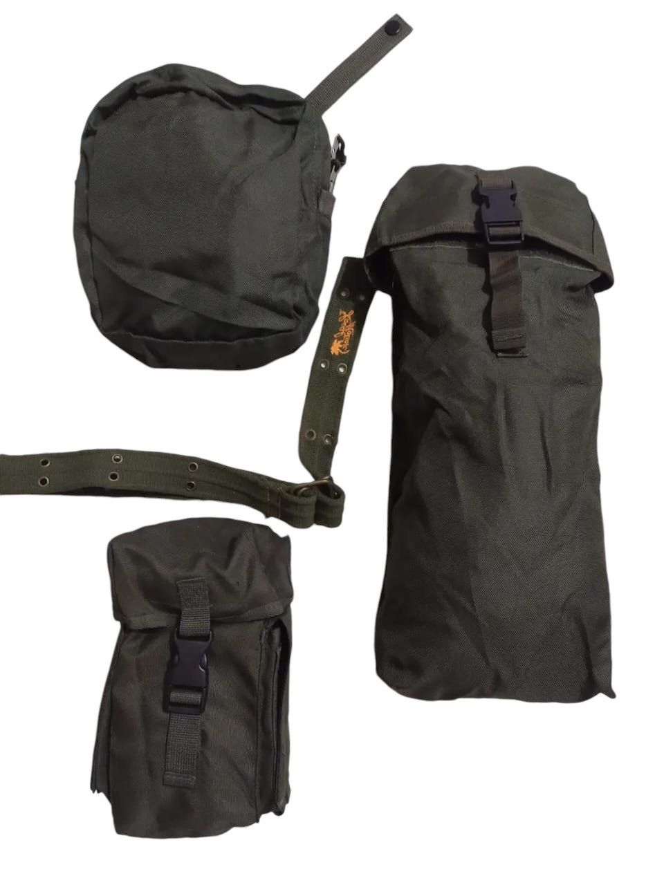 Other Military Gas Mask Multipocket Tactical Bag and Belt Size ONE SIZE - 1 Thumbnail