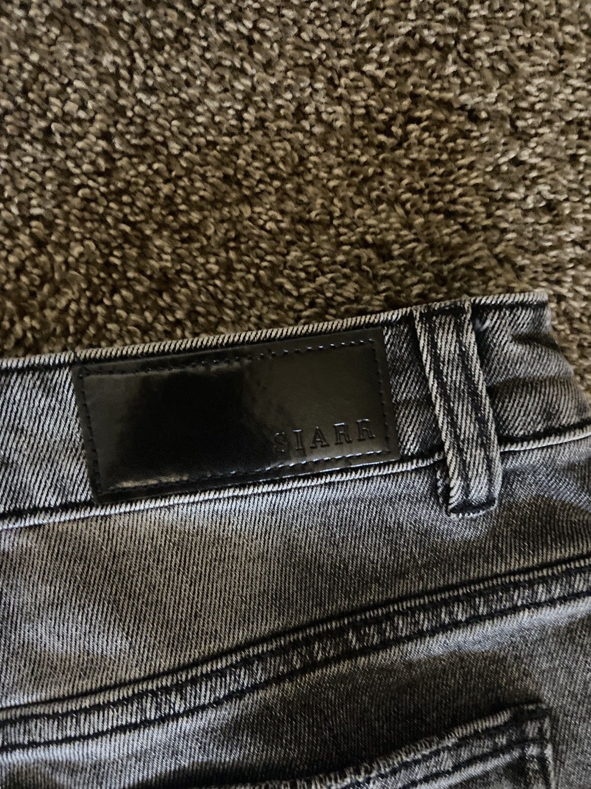 Other Grey and black flared jeans siarr size 34 Size US 34 / EU 50 - 3 Thumbnail