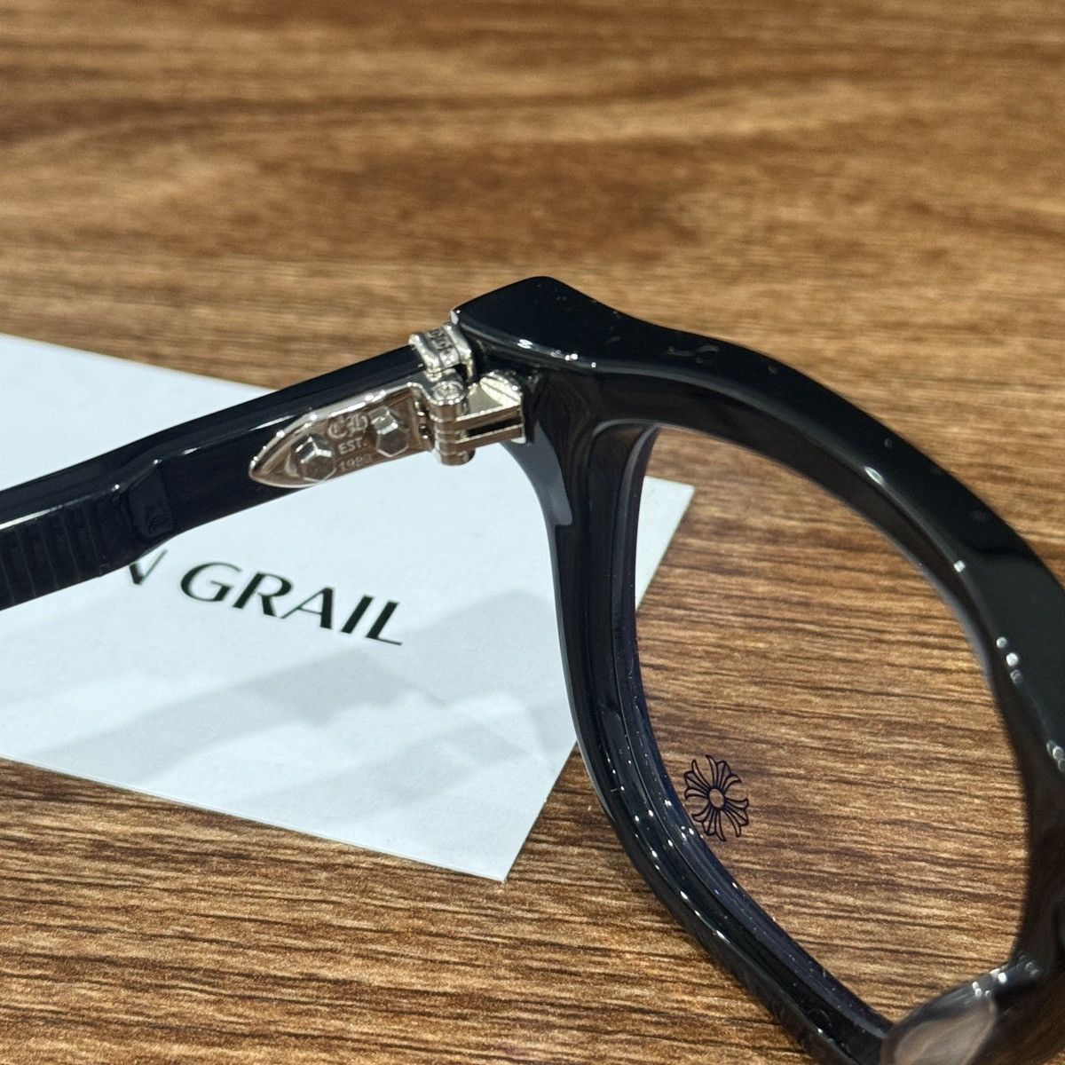 Chrome Hearts CHROME HEARTS CHIRP CHIRP BLACK EYEGLASSES Size ONE SIZE - 8 Thumbnail