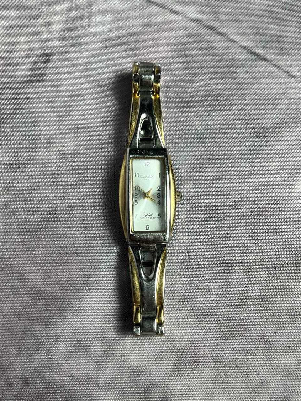 Vintage Vintage Omax Japanese Style Silver/Gold Bracelet Watch Size ONE SIZE - 3 Thumbnail