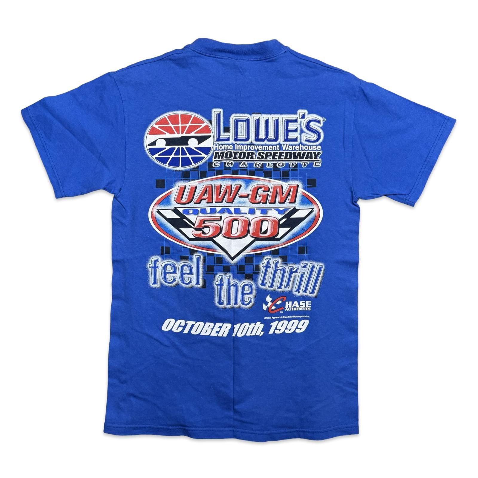 Hanes Vintage UAW-GM Quality 500 Lowe's NASCAR T-Shirt - 1999 Size US M / EU 48-50 / 2 - 2 Thumbnail