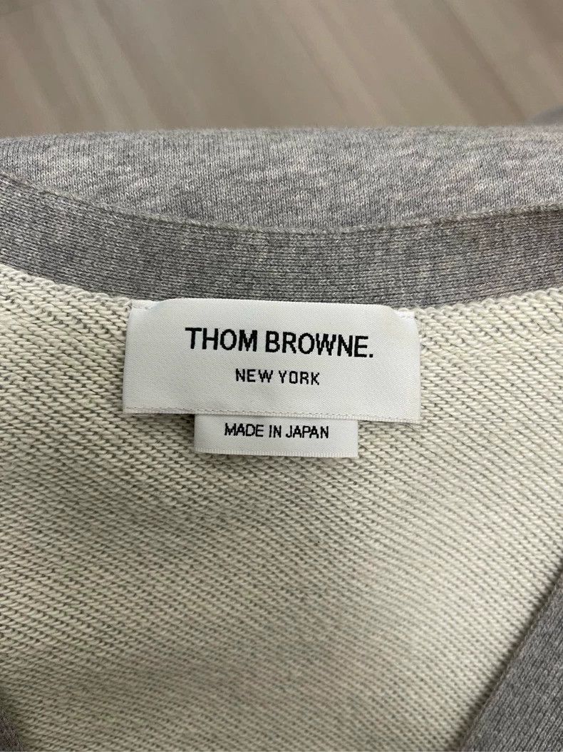 Thom Browne Thom Browne size3 Blue and green striped wool sweater Size US L / EU 52-54 / 3 - 5 Thumbnail
