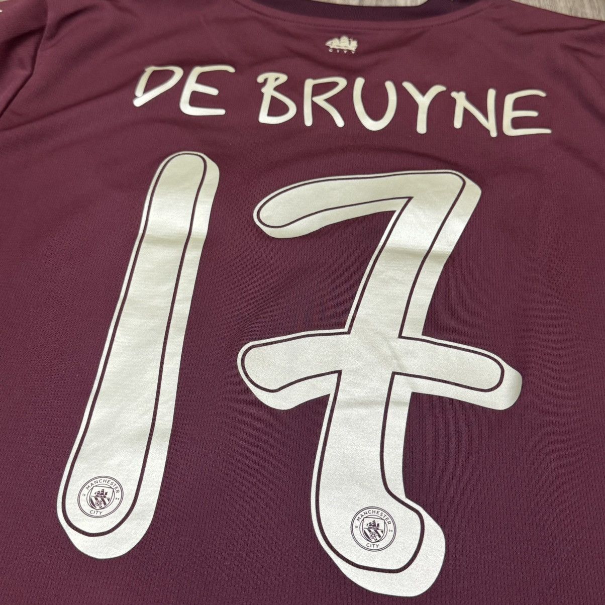 Puma Manchester city 24/25 third away shirt #17 De Bruyne Size US L / EU 52-54 / 3 - 4 Thumbnail