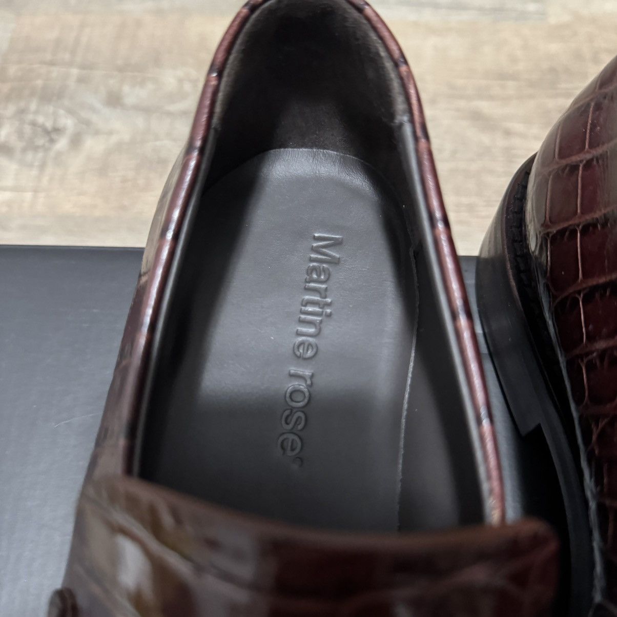 Martine Rose Martine Rose Beaded Square Toe Loafer Brown Size US 8 / EU 41 - 6 Thumbnail