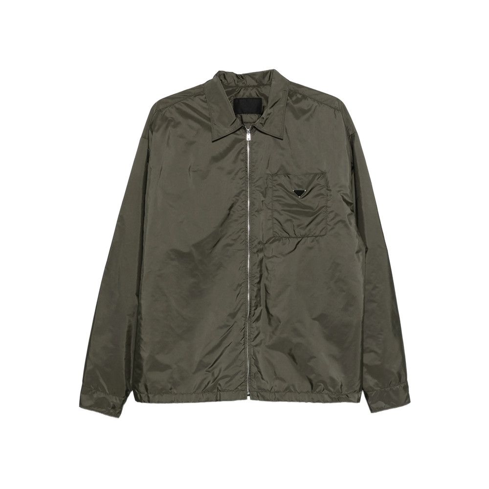 Prada Prada GREEN Jackets - Shirt Jackets Size US L / EU 52-54 / 3 - 1 Thumbnail