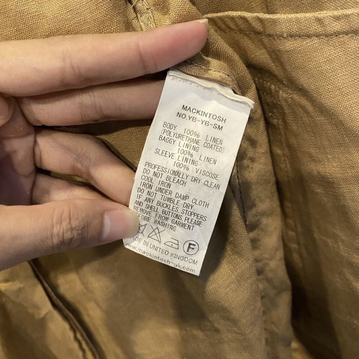 Mackintosh Mackintosh rain mustard brown mac coat trench Size US S / EU 44-46 / 1 - 15 Thumbnail
