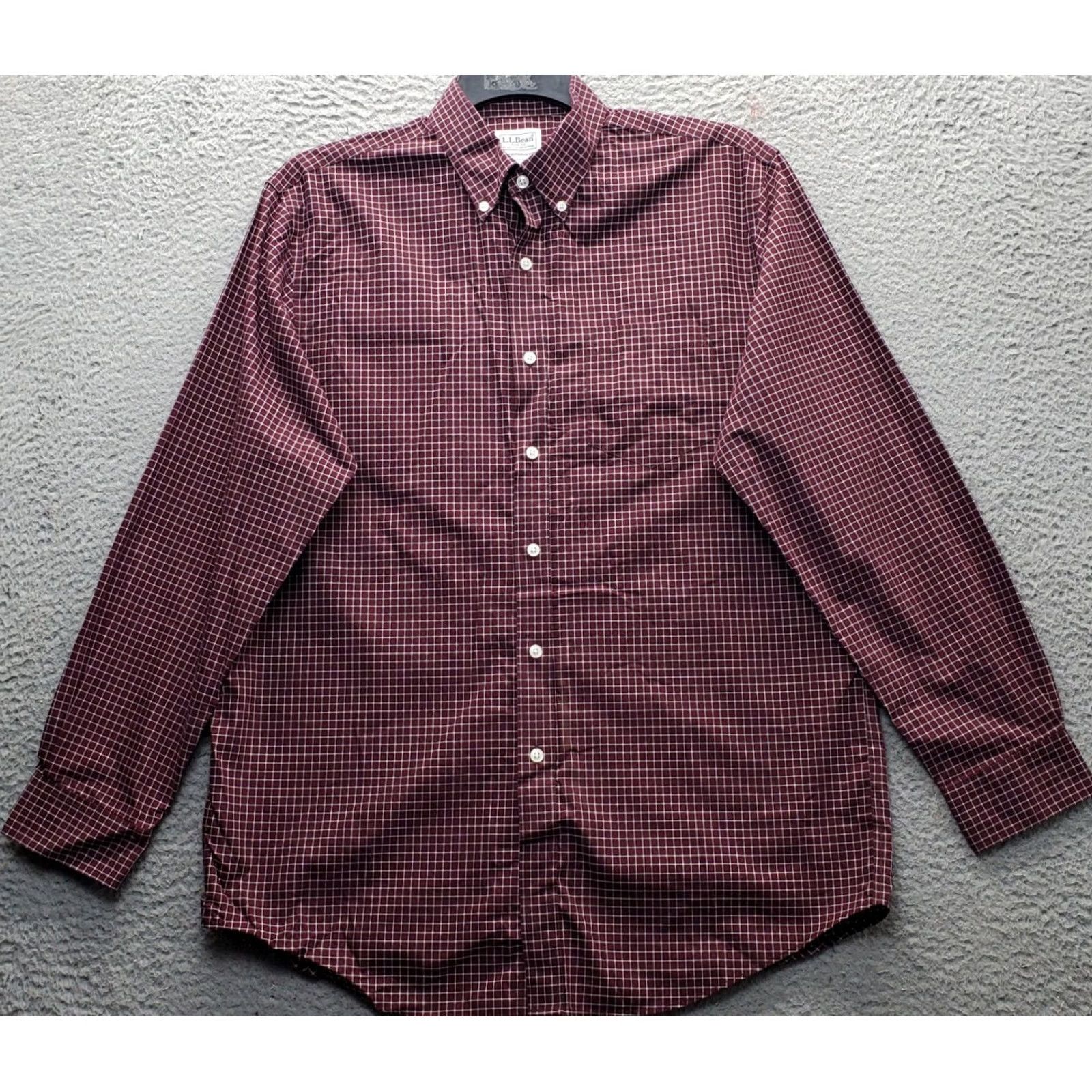 Vintage L.L. Bean Shirt Mens M Multi Check Traditional Fit Long Sleeve Button-Down Size US M / EU 48-50 / 2 - 2 Thumbnail
