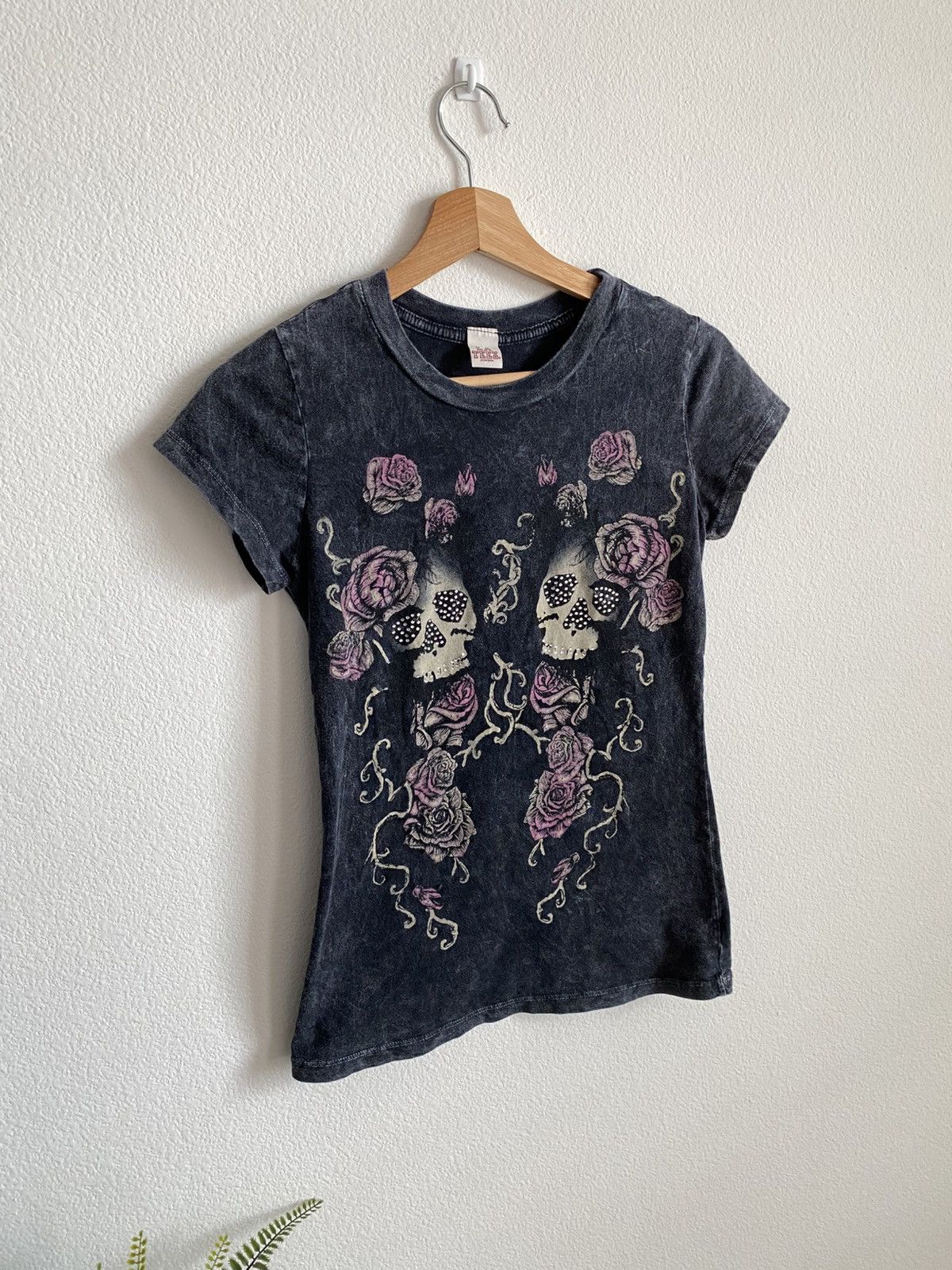 Other Y2K Skull Rhinestone Tee Size S / US 4 / IT 40 - 3 Thumbnail