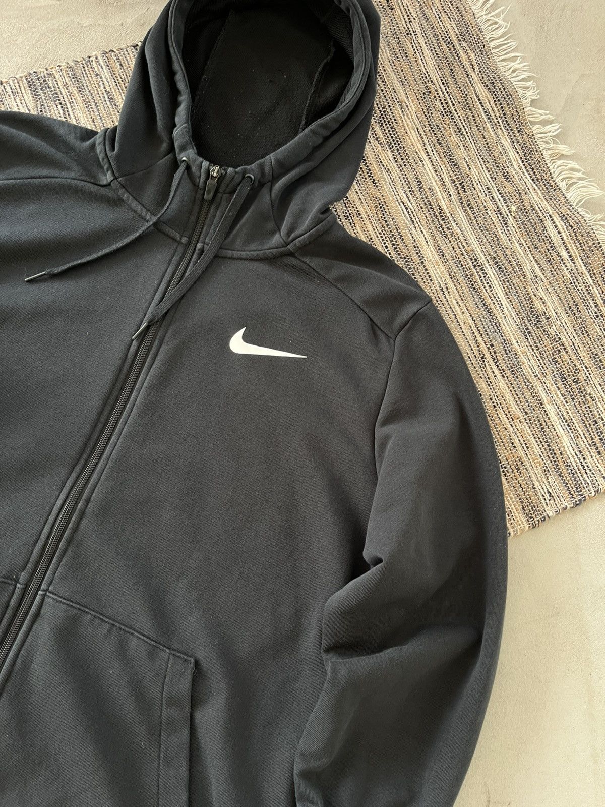 Nike Vintage Nike Zip Hoodie Sportswear Tech Fleece Style Black Size US XL / EU 56 / 4 - 5 Thumbnail