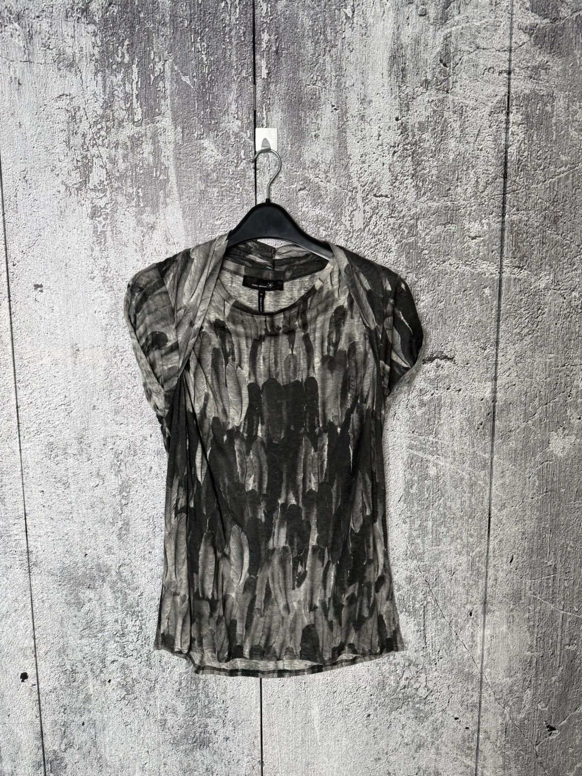 Isabel Marant Isabel Marant Feather Print Blouse Lightweight Linen Top Size M / US 6-8 / IT 42-44 - 1 Thumbnail