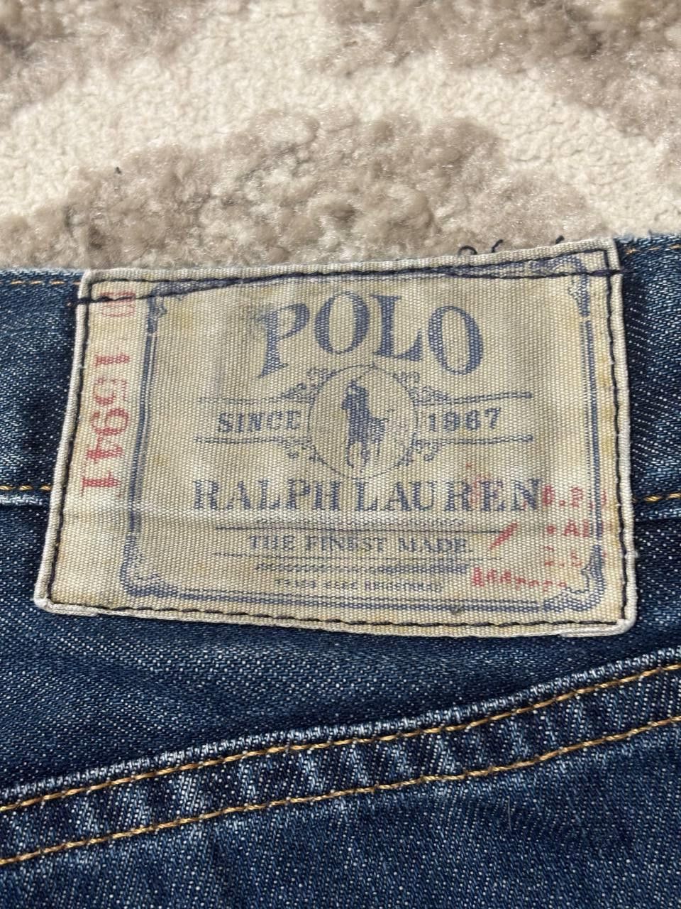Polo Ralph Lauren Polo Ralph Lauren Vintage Dark Wash Straight Denim Jeans W32 Size US 32 / EU 48 - 3 Thumbnail