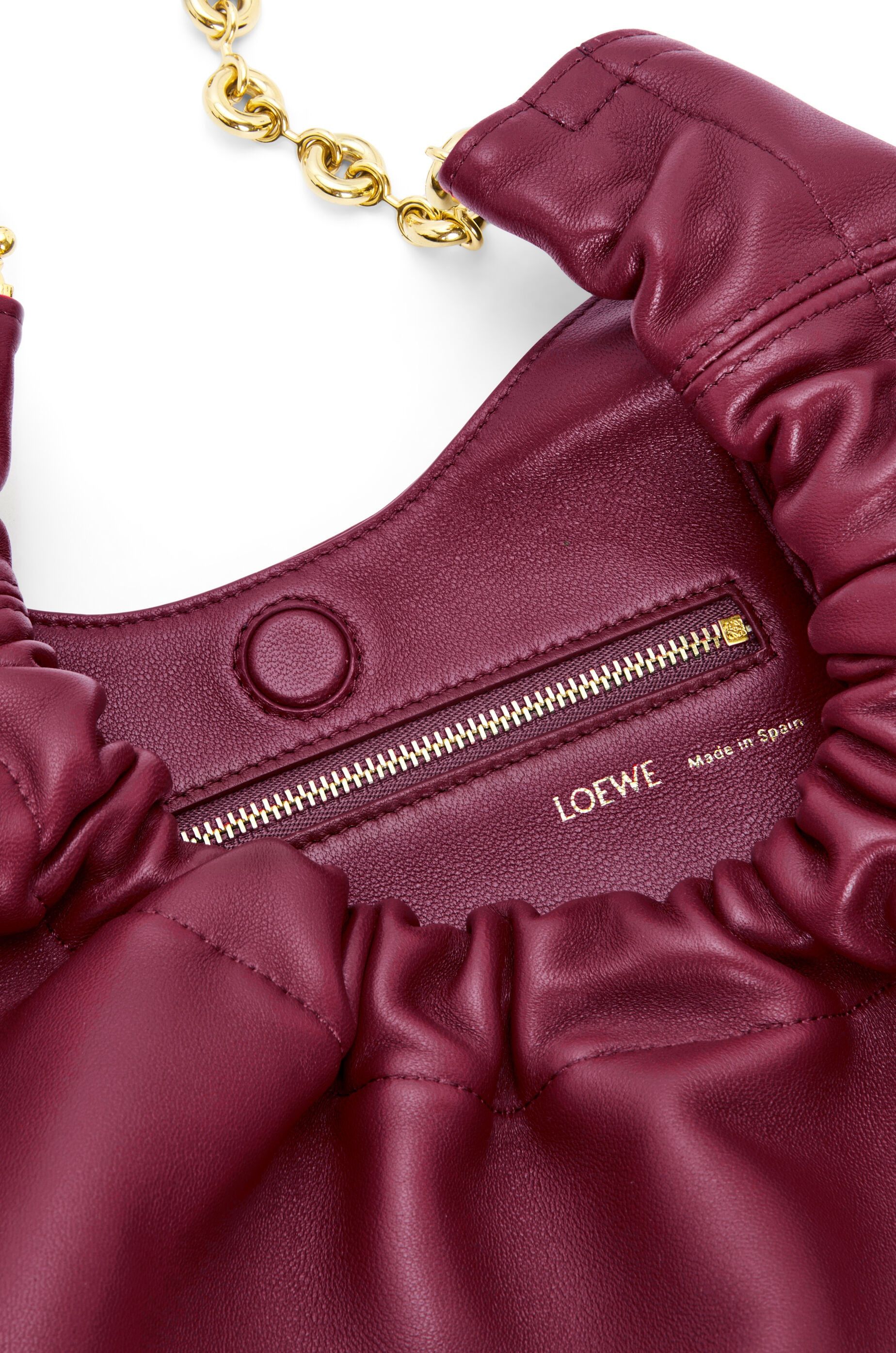 Loewe o1in1g0426 Size: OS / Small Squeeze Bag in Crimson Size ONE SIZE - 6 Thumbnail