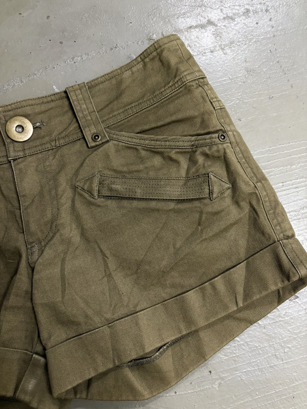 If Six Was Nine RNA H Naoto Military GOA Japanese brand Denim shorts Size 29" - 3 Thumbnail