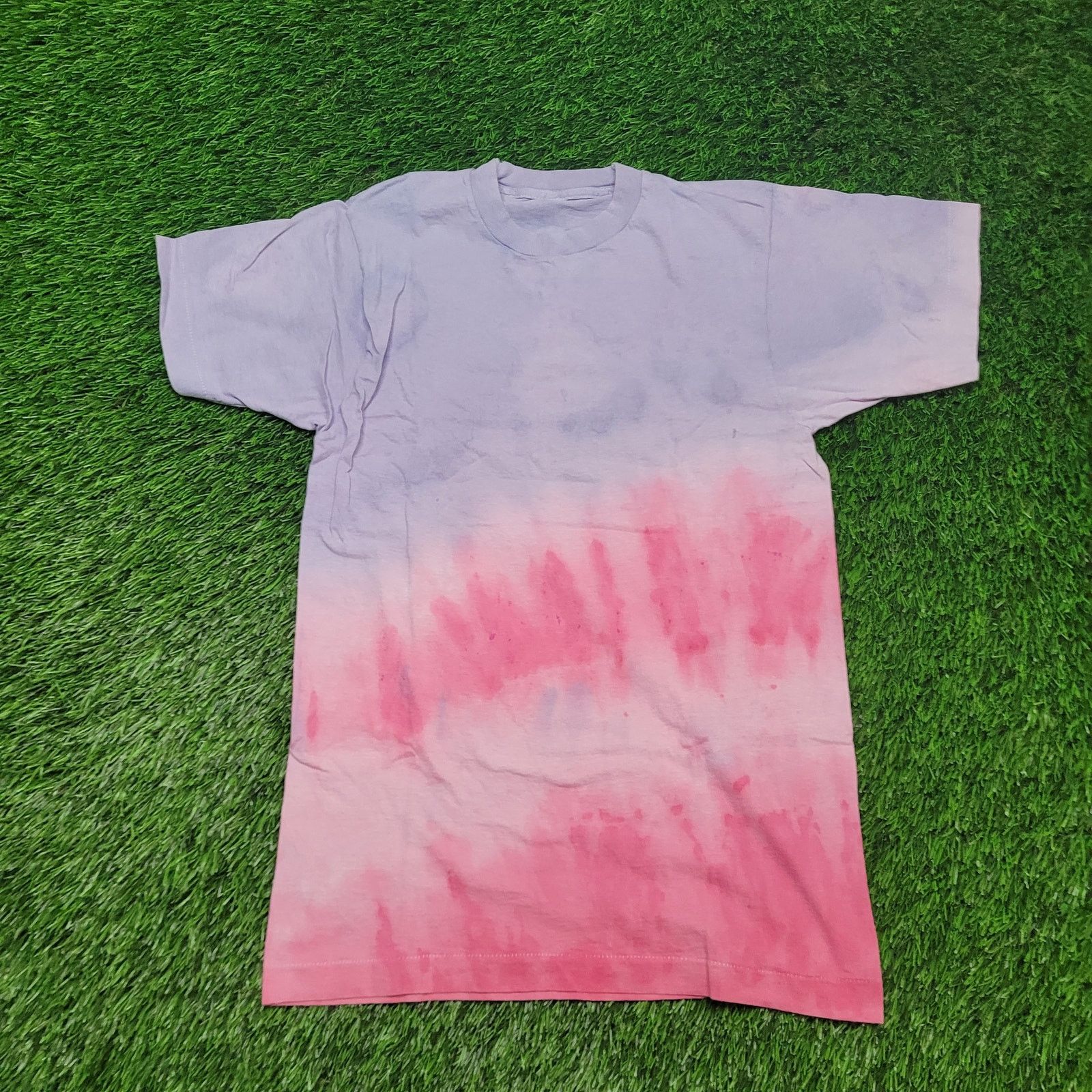 Vintage VTG 80s Single Stitch T-Shirt XS Ombre Tie Dye Blank Tee USA Size US XS / EU 42 / 0 - 1 Thumbnail