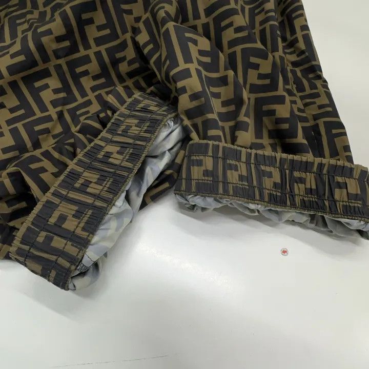 Fendi Fendi Brown Logo Print Casual Pants -2508 Size US 44 / EU 60 - 8 Thumbnail