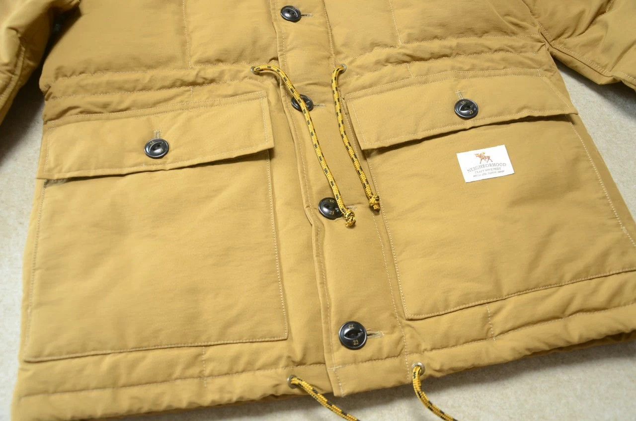 Neighborhood NBHD 14AW Oreg Khaki Down Jacket S Size US S / EU 44-46 / 1 - 3 Thumbnail